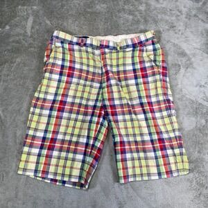 Polo Ralph Lauren Shorts Indian Madras Mens 33  Plaid Preppy‎ Casual Colorful
